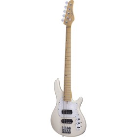 Resim Schecter CV-5 5 Telli Bas Gitar (Ivory) 