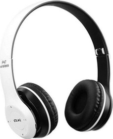 Resim Megatech St-3 P47 Beyaz Wireless Baş Üstü Kablosuz Kulaklık 