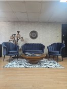 Resim ZAFİR İstiridye Takım Siyah Boyalı Sivriltme Ayak Çay Seti Koltuk Takımı 