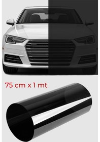 Resim Cam Filmi Siyah Amerikan Çizilmez Koyu ton 75 cm x 1 metre 