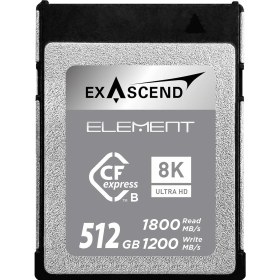 Resim Exascend Element 512GB Cfexpress Type-B Hafıza Kartı 