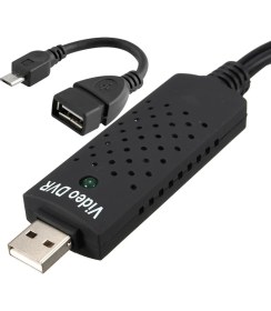 Resim Gplus DC60 2 in 1 Android Micro OTG+UTV007 Bağlantılı Görüntü Yakalama Cihazı Windows 10 Uyumlu 