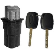 Resim Ford Transit Mk8/custom 2014-2019 Kaput Kilidi Tamir Takımı 2 Anahtar 1926225 Gümüş Siyah 