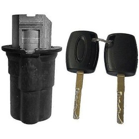 Resim Ford Transit Mk8/custom 2014-2019 Kaput Kilidi Tamir Takımı 2 Anahtar 1926225 Gümüş Siyah 