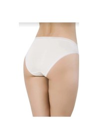 Resim Papatya 2729 Bayan Modal Ekstra İnce Lastiksiz Bikini Külot 6 Adet 001 