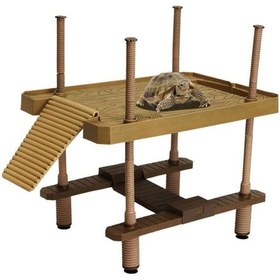 Resim Su Kaplumbağaları İçin Büyük Kaplumbağa Basma Platformu, Kaplumbağa Severler İçin Kaplumbağa Platformu, Boyut: L 