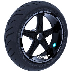 Resim Moto GP Stili Taş Grisi Jant Şeridi Sticker Çınar Extreme 