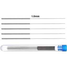 Resim Koodmax 3d Yazıcı 1.0mm Nozzle Temizleme İğnesi Paslanmaz Çelik - 5 Adet 
