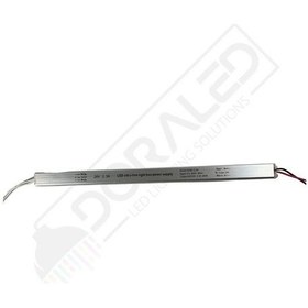 Resim Ultra Slim İnce Parmak Led Adaptör 24 Volt 2,5 Amper 60 Watt 30x2x2cm 