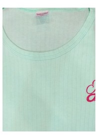 Resim Rüyam Büyük Beden Kışlık Kadın Pijama Takımı Mint Yeşili 