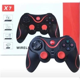 Resim X7 Wireless Kablosuz Oyun Kolu Bluetooth Joystick Gamepad Android 