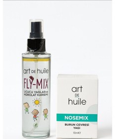 Resim Art De Huile Hülya Kayhan Burun Çevresi Yağı 10 ML + Fly Mix Vücut Spreyi 100 ML 