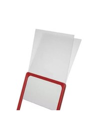 Resim Plastik Çerçeve Asetatı - A/4 30 21 Cm - Pakette 10 Adet 