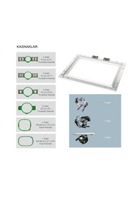 Resim wonyo Wyq1501l Tek Kafa 15 Iğne Nakış Makinesi (60cm X 40 Cm Işleme Alanı) 