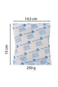 Resim Marispacks 250 G X 2 Adet Silikajel Nem Alıcı Paket ( Nonwoven Paper, Aluminyum Doypack Ambalajda ) 