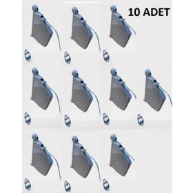 Resim 10 Adet Panjur Makarası Panjur Ipi Gri 5 Metre 