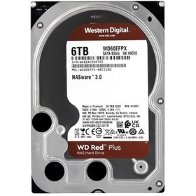 Resim WESTERN DIGITAL WD 6TB Red 3.5" 5400Rpm 256MB Sata3 WD60EFPX 