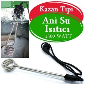 Resim Kazan Tipi Su Isıtıcı Pratik Ve Kolay Daldırma Su Isıtıcı Kova Is 