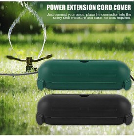 Resim Folinda Dış Mekan Elektrik Bağlantı Koruması - Su Geçirmez Ip44 Pp Kablolu Fıçsalar Kutu 2 Adet Yeşil Classıc 