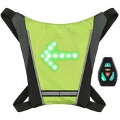 Resim Mufunye Gece Güvenliği İçin Led Çanta Klipsi, Uzaktan Kumandalı, Şarj Edilebilir, 12-15 Saat Çalışma Süresi Sarı 