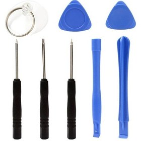 Resim Telefon Tamir Seti 7 Parça iPhone Uyumlu Pil Lcd Deştirme Takımı 