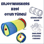 Resim EnjoyWhiskers Kedi Oyun Tüneli 