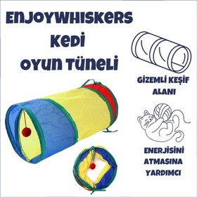Resim EnjoyWhiskers Kedi Oyun Tüneli 