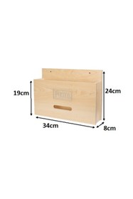 Resim SELENA Ahşap Posta Ve Fatura Kutusu Akça 