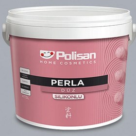 Resim Polisan 4932 - Bulut Grisi - CD-8205 2,5 Litre Perla Silikonlu Dış Cephe Boyası (38100011000) 