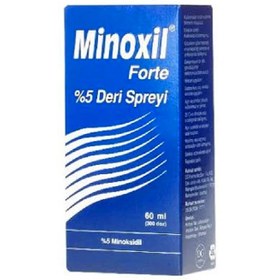 Resim Minoxil Forte %5 Deri Spreyi 60 ml 