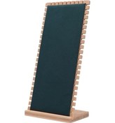 Resim Ankatek Yeşil Vitrini Tezgah Standı Şövalesi Sergileme Kolye Kolye İçin Dekoru Wm 