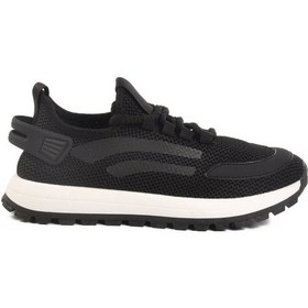 Resim Gamelu 25ym Nepal Siyah Günlük Erkek Sneaker Ayakkabı Siyah 