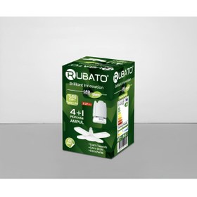 Resim RUBATO 4+1 Pervane Ampul %90 Enerji Tasarruflu Ampul 60 Watt 3 Adet 