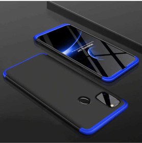 Resim Samsung Galaxy M30S Uyumlu Kılıf Ays Kapak Siyah-Mavi 