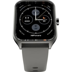 Resim HiFuture Ultra2 Pro IP68 Su Geçirmez Nabız Spor Sağlık Sp02 Kan Oksijeni Takibi Arama Özellikli iOS & Android Amoled Ekran 45mm Akıllı Saat Gümüş 