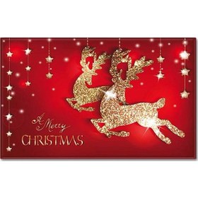 Resim Geekyou Noel Dekoratif Banyo Paspası 40x60 Cm - Kayma Önleyici Yumuşak Flanel & 43 Polyester Materyal - Ev Odaları İçin Stil 1 Çok Renkli 