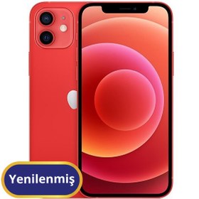 Resim Apple iPhone 12 Yenilenmiş TR Garanti | 64 GB Kırmızı 