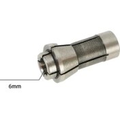 Resim Liyao 6mm 1 Adet Collet Chuck Adaptörü 6mm/3mm Gravür Kırpma Taşlama Makinesi Elektrikli Freze Makinesi Üretim Ağaç Işleme Kesici (Yurt Dışından) 