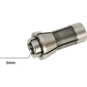 Resim Liyao 6mm 1 Adet Collet Chuck Adaptörü 6mm/3mm Gravür Kırpma Taşlama Makinesi Elektrikli Freze Makinesi Üretim Ağaç Işleme Kesici (Yurt Dışından) 