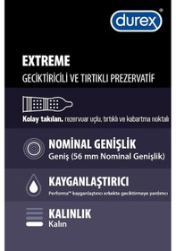 Resim Durex Extreme Prezervatif 2 x 20'li + Extreme Jel 50 ML 