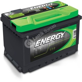 Resim 12V 75Ah Energy Akü Tam Kapalı R+ Tırnaksız 507500100109 