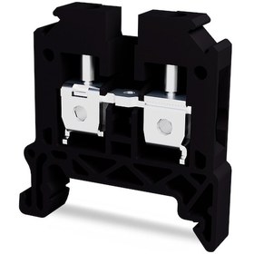 Resim Tbloc Tbl 6mm Siyah Vidalı Tek Katlı Klemens 