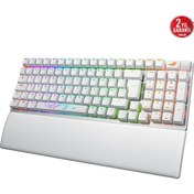 Resim Asus Rog Strix Scope Iı 96 Rx Red Beyaz Kablosuz Gaming Klavy 