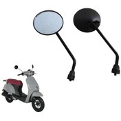 Resim Motosiklet Aynası Siyah - Kuba Bluebird 50cc Ayna Takim 