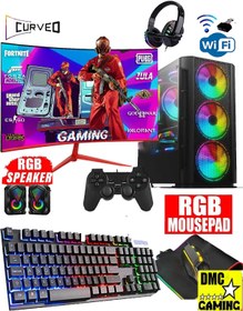 Resim DMC N152x (PUBG,GTA 5) I5 9400f (9.NESİL) 32gb,256gb Ssd,1tb Hdd,rx580,23.8 Masaüstü Oyuncu Bilgisayarı 