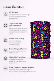 Resim colizon Motosiklet Maskesi Bandana - UV Korumalı Termal Outdoor Boyunluk 