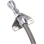 Resim Moveevo Stainless Steel Esnek Vites Yağı Ölçer - Gm Th350, Th400, 700r4 İçin Alüminyum Kafa Ve Ploçalı Kapaklı Transmisyon Ölçeri 