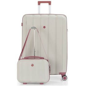 Resim Mçs Polipropilen 2li Valiz Seti Büyük & Makyaj V305 S21yy1000081-set 00434 2'li Set Çok Renkli 