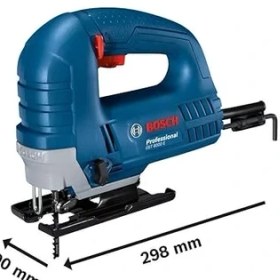 Resim Professional Gst 8000 E Dekupaj Testere (710 W, 800-3.100 Strok/dak, Ahşapta Kesme Derinliği: 80 Mm) 