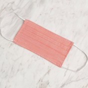 Resim Loren Crafts Pembe Kumaş Maske 